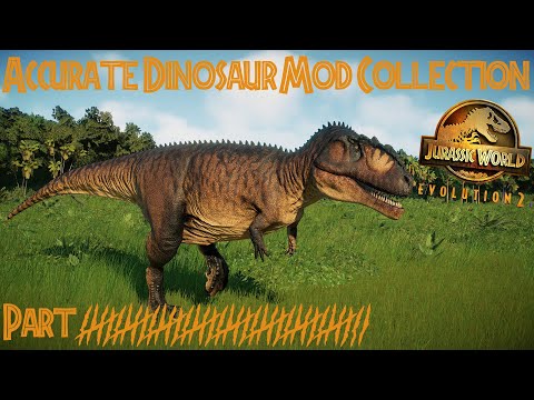 JWE2 Accurate Dinosaur Mod Collection Part 42
