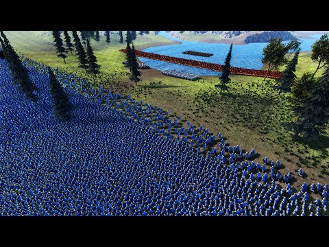 Knights Lay Siege To The Castle | Ultimate Epic Battle Simulator | UEBS