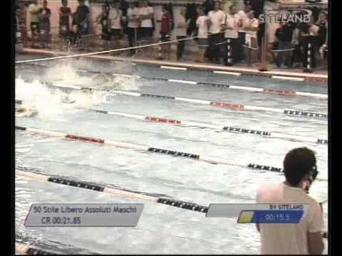 Eliminatorie 1 dei 50 Stile Libero  Assoluti Maschi Agonisti - 16 Memorial Chiara Giavi
