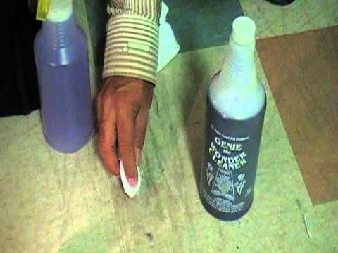 how to clean linoleum floor