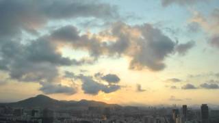 preview picture of video '2011-08-06 Sunrise Time Lapse, Nanshan, Shenzhen'