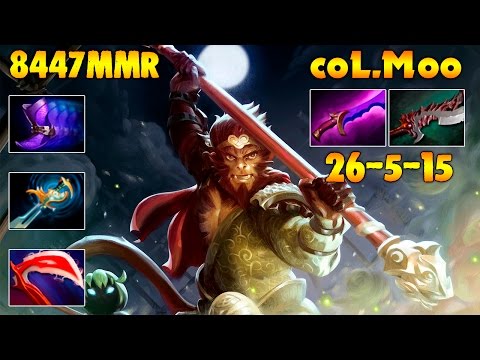 coL.Moo 8447MMR Monkey King RMM 25-5-15 | Dota 2 | Pro Gameplay
