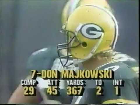 Lions vs Packers 1989 Week 8