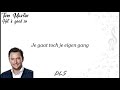 Tino Martin - Het is goed zo (lyrics)