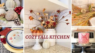 NEW!! FALL 2022 DECORATE WITH ME 🍁 COZY FALL KITCHEN IDEAS 🍁