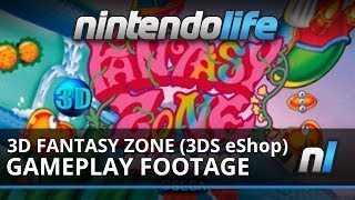 3D Fantasy Zone: Opa-Opa Brothers (3DS eShop) Gameplay Footage