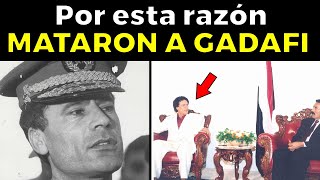 EL ESCALOFRIANTE FINAL de GADAFI el dictador libio