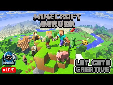 Insane Minecraft Build Challenge LIVE with CraigieB21!