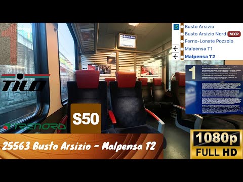 🚉 TiLo 524 on the 🟤 S50 from BUSTO ARSIZIO to MALPENSA T2 on 25563