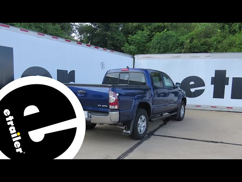 etrailer | DIY Install: Pop  and  Lock Custom Tailgate Lock with Handle on your 2015 Toyota Tacoma