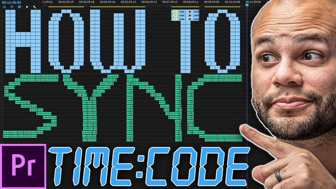 How To Sync Video and Audio To Timecode In Premiere Pro