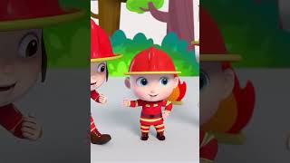 Download lagu I Want to Be A Firefighter [DANCE] | Pretend Play for Kids | Super JoJo Nursery Rhymes & Kids Songs mp3