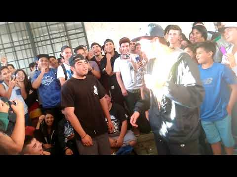 Raider vs Rodamiento, exhibición de freestyle en Concepción