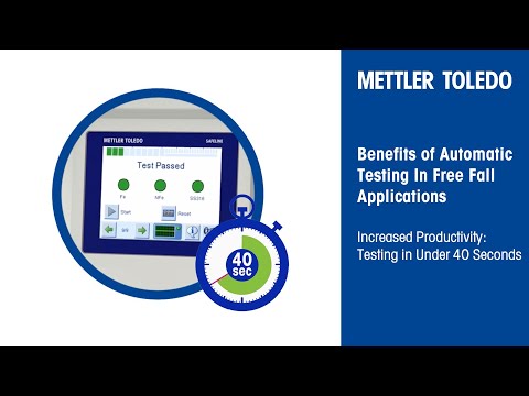 Increased Productivity with Automatic Metal Detector Testing in Freefall Applications