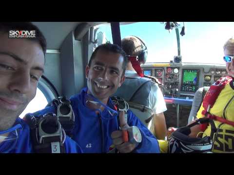 ANIA CAILL   SKYDIVE   EMPURIA BRAVA   AUGUST 2015