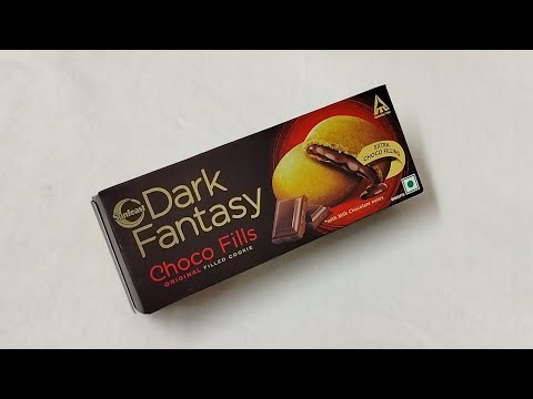 Rs/- 40 Sunfeast Dark Fantasy Choco Fills || Biscuit 🍪 || Cookies 🍪🍪