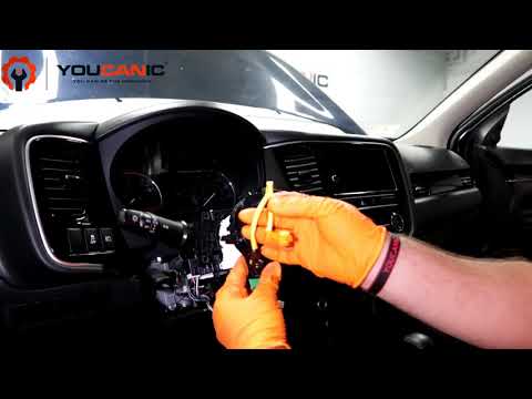 How to Replace the Combination, Turn Signal, Wiper Switch on a Mitsubishi