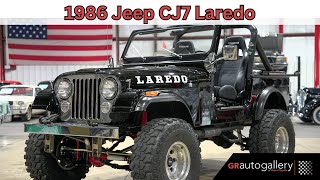 Video Thumbnail for 1986 Jeep CJ