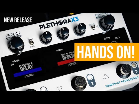 TC Electronic PLETHORA X3 spotted! Hands on and Preview