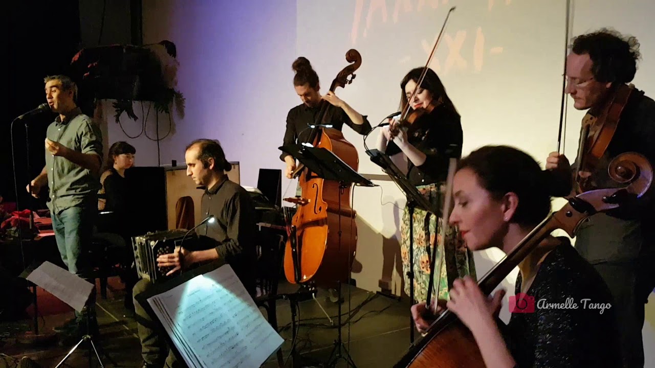 Milonga La Contradanza XXL, avec le septet - Sebastian Rossi : chant - Paris