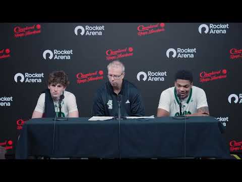 2025 Ohio Men's Basketball Post Game Press Conference vs St. Bonaventure
