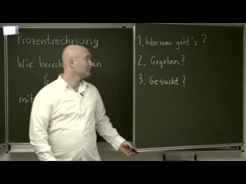 Grundwert mit der Formel berechnen