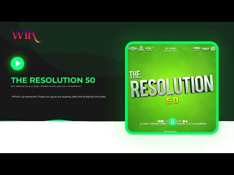 THE RESOLUTION 50 - NEW YEARS 2021 MIX by DJ JONNY x REMIXER ZAHEER x AJR x NAVI x DJ MASTERNICK