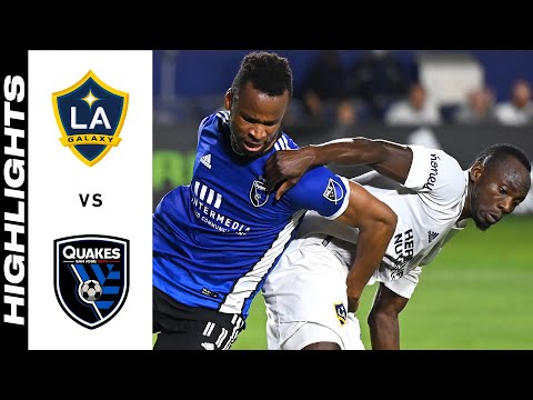 HIGHLIGHTS: LA Galaxy vs  San Jose Earthquakes | August 20, 2021