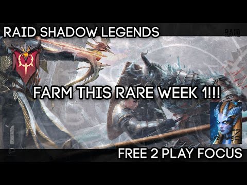 Farm This Rare Champ Your First Week in the Game - F2P Focus (Diabolist) | RAID: Shadow Legends