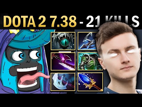 Abaddon Gameplay Miracle with 21 Kills and Silveredge - TI14