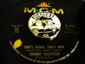 Johnny Tillotson - One's Yours, One's Mine