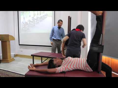 Squatting and getting up more easily after trying Lajin