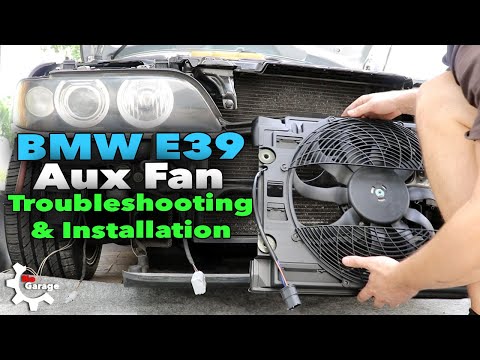 BMW E39 Aux Fan Replacement