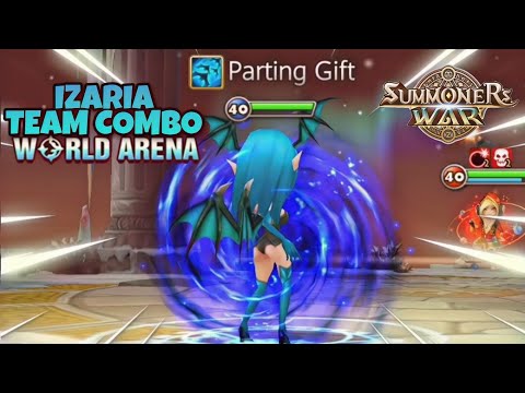 Izaria Team Combo in World Arena - Summoners War