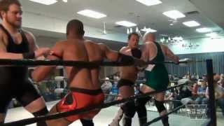 preview picture of video 'Vic Capri (c) vs Pauly Thomaselli vs Marshe Rockett vs Justice Jones - 5/26/13 - SSW Championship'