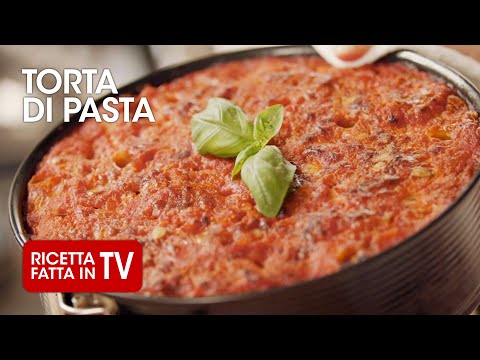 TORTA DI PASTA AL FORNO FILANTE di Benedetta Rossi - Ricetta TV Fatto in Casa per Voi