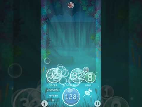 Double The Bubble 2048 Gameplay - Ball 128