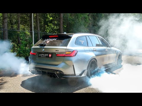 The LOUDEST 700HP BMW M3 G81 Touring EVER! Accelerations, BURNOUT, Drag Racing!