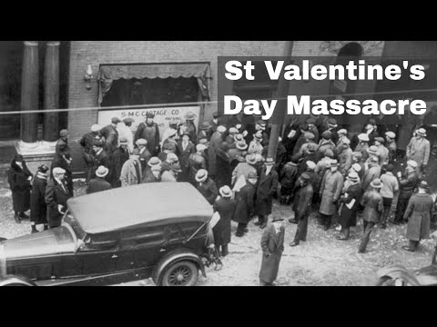 14th February 1929: St Valentine's Day Massacre of seven men connected to Chicago's North Side Gang