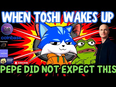 🔥BASE EVENT: The TOSHI Takeover is Inevitable. TOSHI WILL BE BIGGER THAN PEPE - 🔥