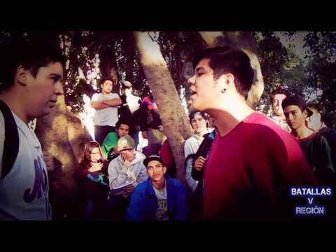 Dergoh vs Bsk. (8vos). "Batallas Callejeras  Plaza de Viña"