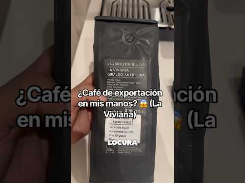 ¡Respetando joyas de exportación! ☕✨ Probando La Viviana de El Laboratorio de Café