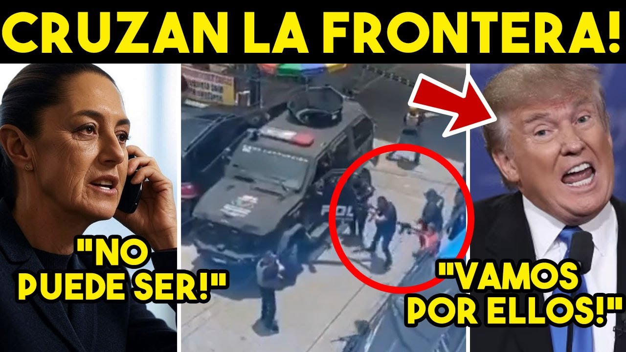 CAOS TOTAL! ARRESTO MASIVO EN LOS ANGELES. P0L1C1A CRUZA LA FRONTERA, SALE CLAUDIA DE INMEDIATO