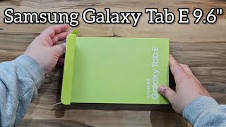 Samsung Galaxy Tab E 9.6" (2015) Unboxing in 2023