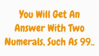 How To Find Your Lucky Magic Number!!!