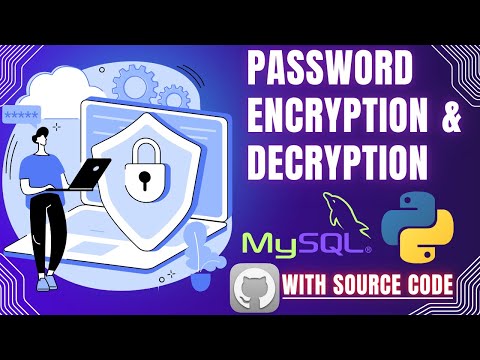 Gui Python Projects Password Encryption Decryption Project Tutorial With Tkinter And Mysql