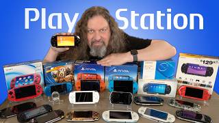 My PLAYSTATION HANDHELDS Collection! (PSP, PS Vita, Portal & PocketStation)