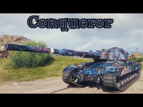 Conqueror - Overlord map - World of Tanks replay