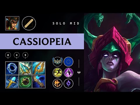 Cassiopeia Mid vs Varus - EUW Challenger Patch 25.24