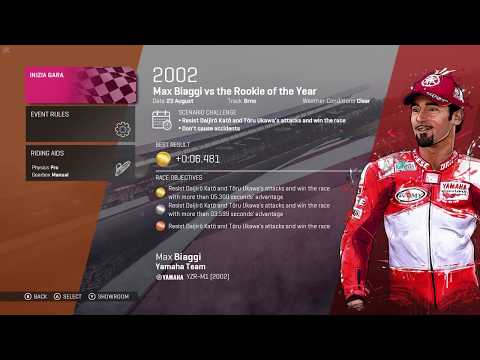 MotoGP 19 | Historical Challenge #15: Max Biaggi vs the Rookie of the Year